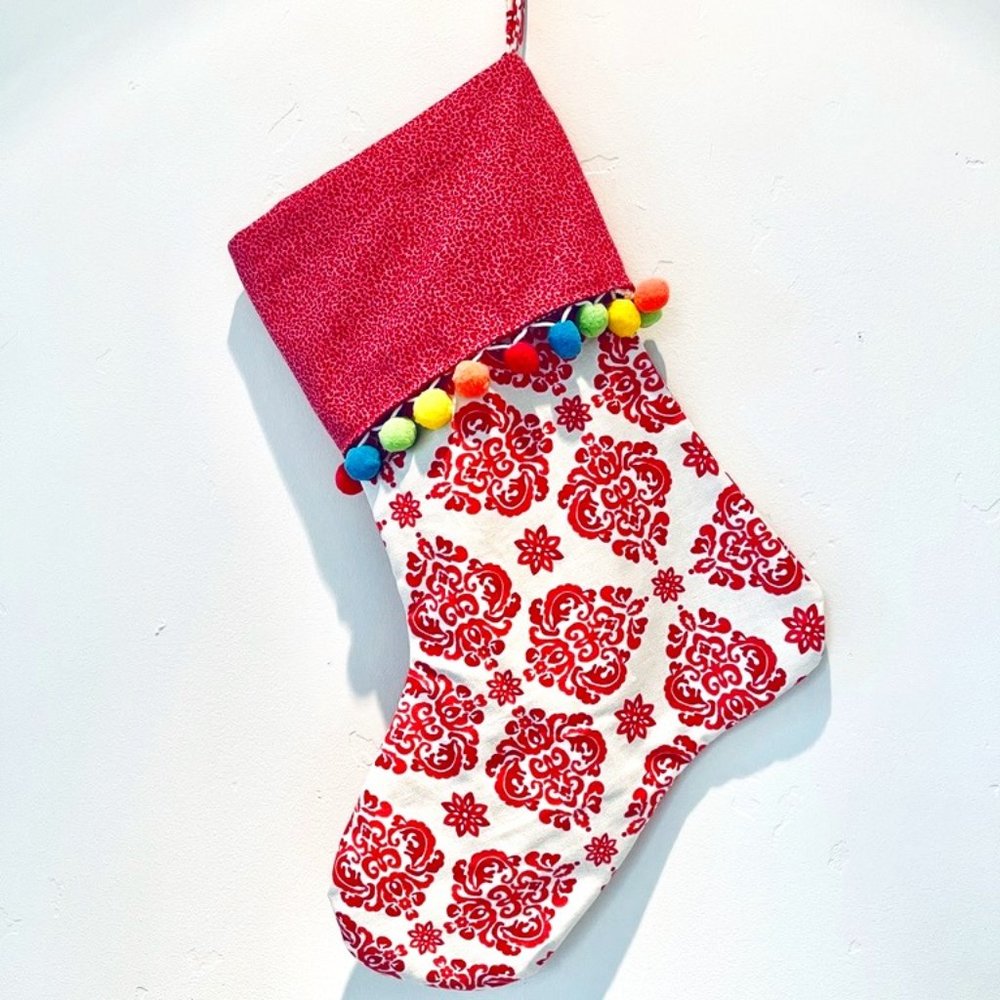 Handmade Christmas stocking